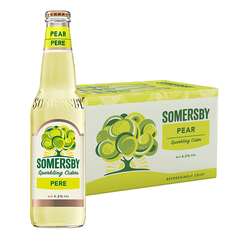 Beverages Cider Somersby Pear 12x0.33L