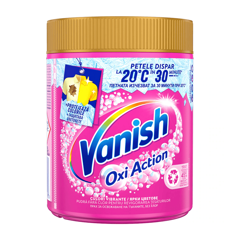 Detergent Detergent Vanish Oxi Pudra Pink 470g