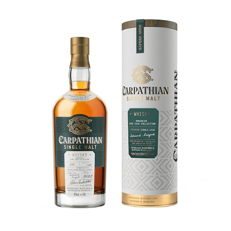 Beverages Whisky Carpathian Feteasca Neagra Single Malt 46% 0.7L