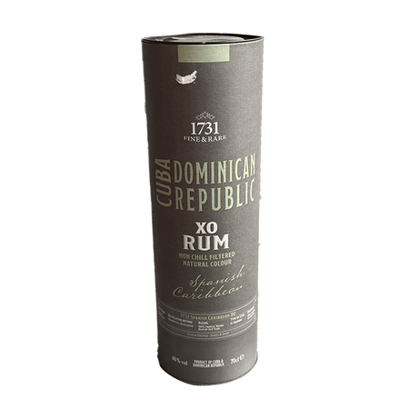 Beverages Rom 1731 Spanish Caribbean XO 46% 0.7L ETICHETĂ ZGÂRIATĂ