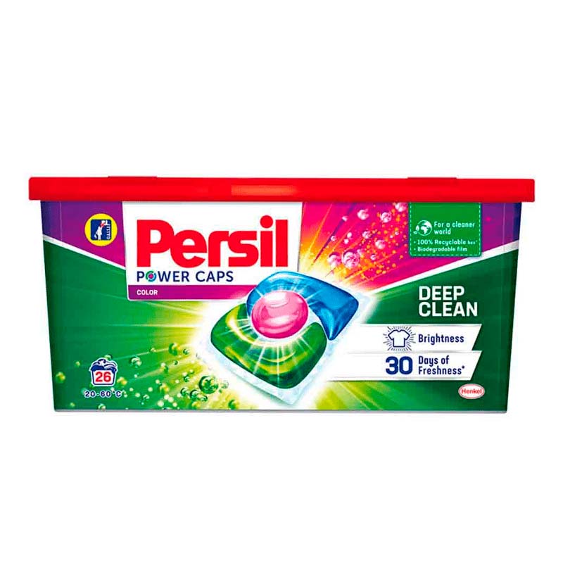 Detergent Detergent Persil Power Caps Color 26 spalari