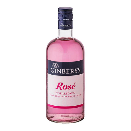 Beverages Gin Ginbery's Rose 37.5% 0.7L
