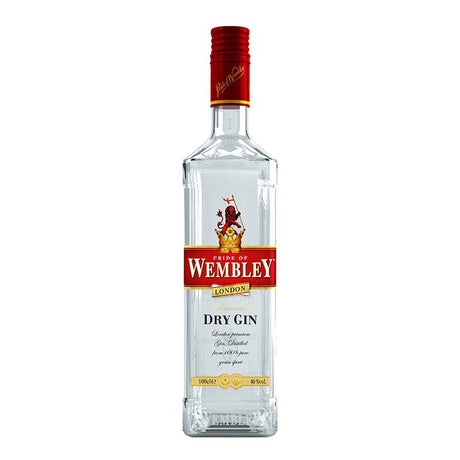 Beverages Gin Wembley London Dry 40% 1L