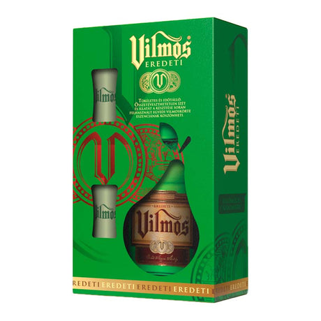Beverages Palinca Vilmos Pere 37.5% 0.7L + 2 pahar