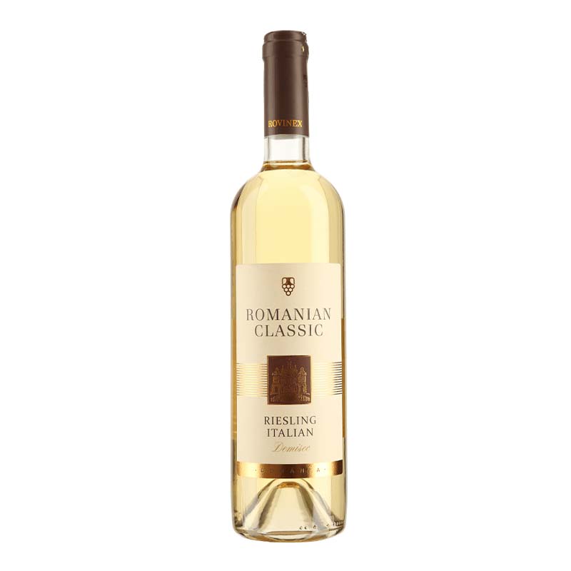 Beverages Vin Alb Rovinex Romanian Classic Riesling Italian Demisec 0.75L