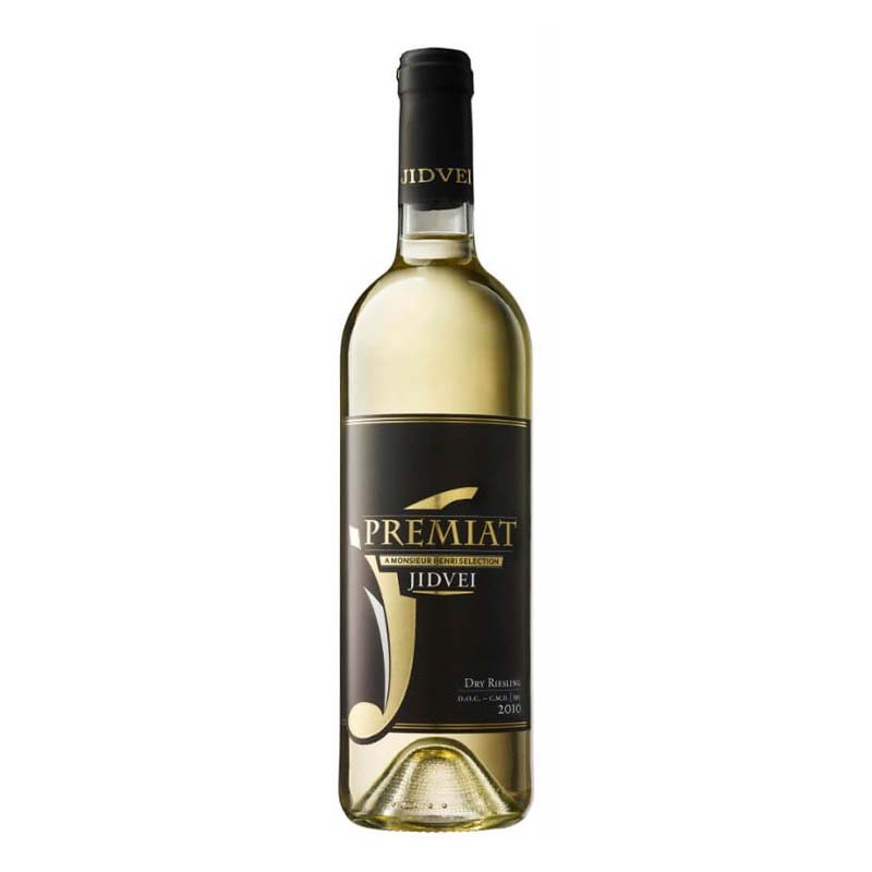 Beverages Vin Alb Jidvei Premiat DRY Riesling Black Sec 0.75L