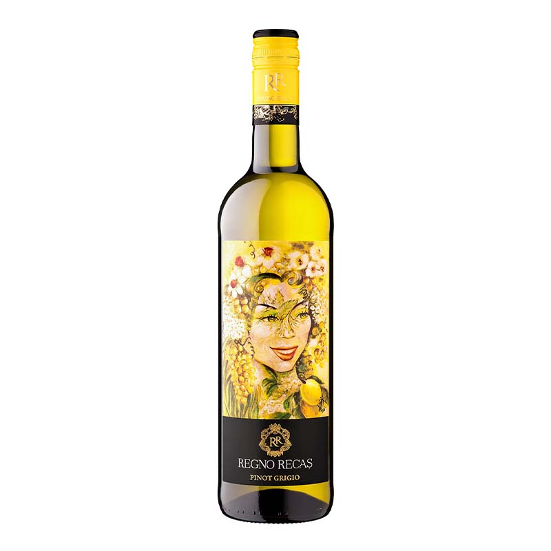 Beverages Vin Alb Recas Regno Pinot Grigio Sec 0.75L