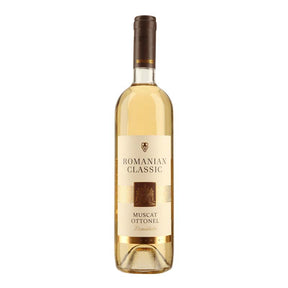 Beverages Vin Alb Rovinex Romanian Classic Muscat Ottonel Demidulce 0.75L