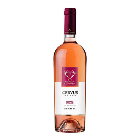 Beverages Vin Rose Crama Cervus Cepturum Demisec 0.75L