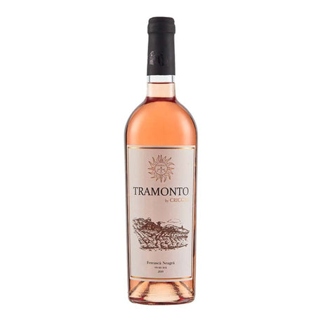 Beverages Vin Rose Cricova Tramonto Feteasca Neagra Roze Sec 0.75L