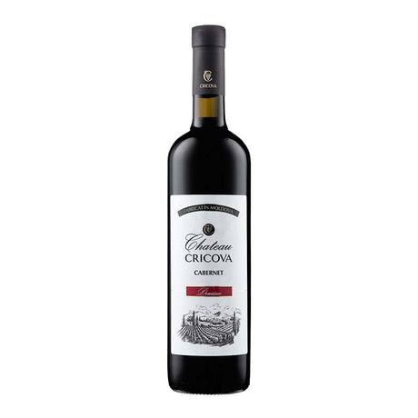 Beverages Vin Rosu Cricova Chateau Cabernet Sauvignon Demisec 0.75L