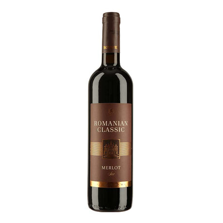 Beverages Vin Rosu Rovinex Romanian Classic Merlot Sec 0.75L