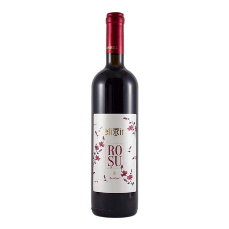 Beverages Vin Rosu Rovinex Elixir Rosu Demisec 0.75L