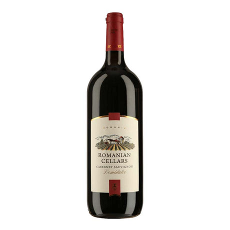 Beverages Vin Rosu  Rovinex Romanian Cellars Cabernet Sauvignon Demidulce 1.5L