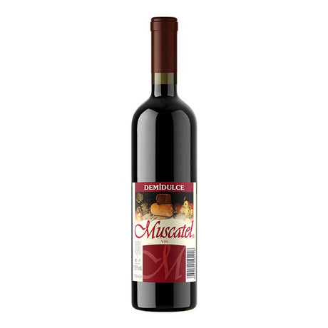 Beverages Vin Rosu Vincon Muscatel Demidulce 0.75L