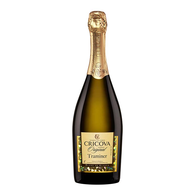 Beverages Vin Spumant Alb Cricova Traditional Traminer Demisec 0.75L
