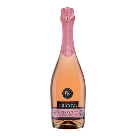 Beverages Vin Spumant Rose Cricova Crisecco Lacrima Brut 0.75L