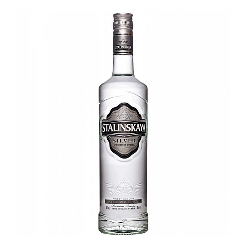 Beverages Vodka Stalinskaya Silver 40% 0.7L